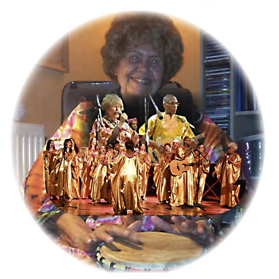 Image annonçant le concert des Soboyo Gospels Singers à la maison de retraite "Ma Maison"